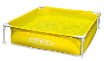 Детский каркасный бассейн Intex "Mini  frame pool' 57122 NP (122*122*30 см), Алматы