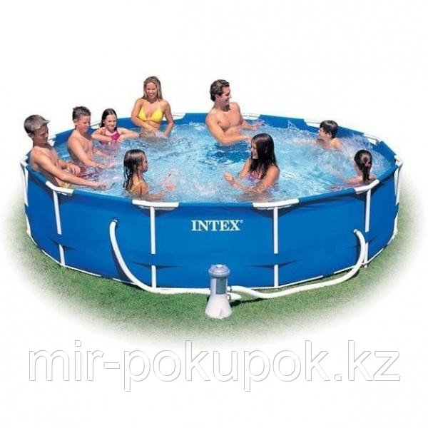 Каркасный семейный бассейн "Intex" 28212 (366* 76 см), Алматы