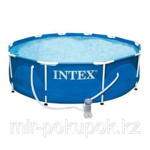 Каркасный бассейн 305 х76 см 28702 NP Intex фильтр насос, Алматы