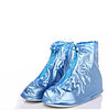 Водонепроницаемые бахилы голубые Rain boots, фото 3