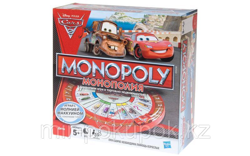 Настольная игра "Монополия" CARS 2 (Тачки 2), Алматы