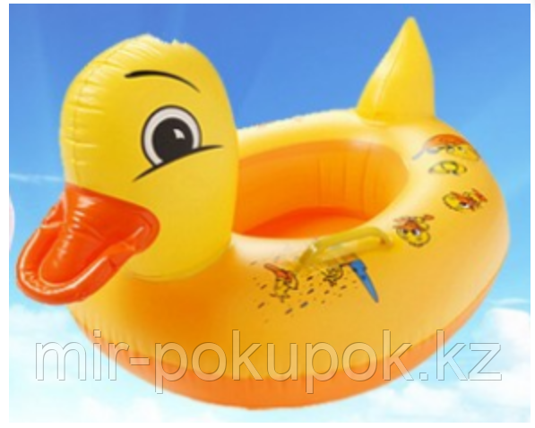 Детский надувной круг BABY BOAT 80 см "Утенок", Алматы