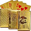 Колода игральных карт под золото и серебро  Premium Gold Standard Poker, Алматы, фото 2