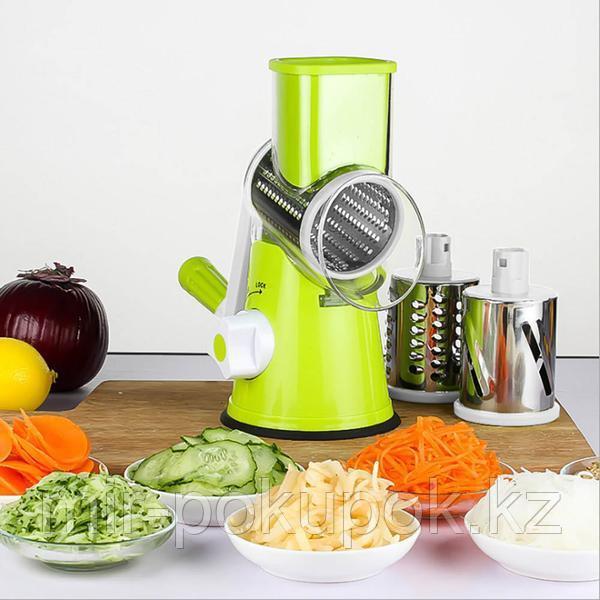 Ручная овощерезка мультислайсер Kitchen Master с 3 видами терок