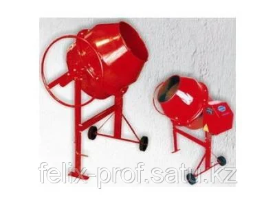 Бетоносмеситель Б-130 объем по загрузке-130л, готовый замес-65 л., фото 1