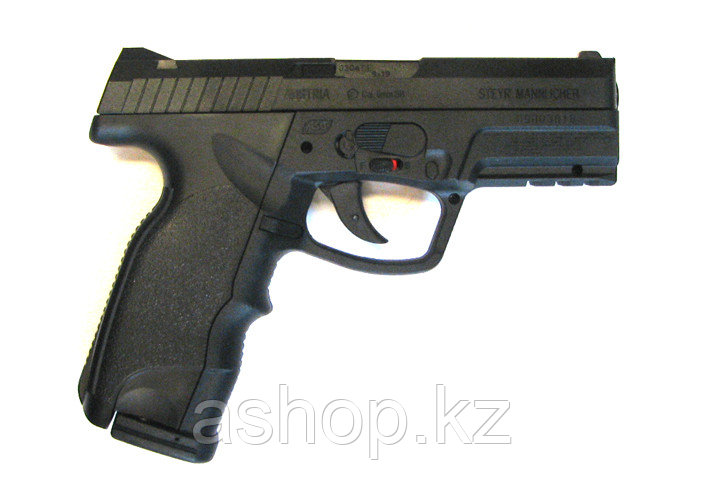 Пистолет пневматический ASG Steyr M9-01, Калибр: 4,5 мм (.177, BB), Дульная энергия: 3,0 Дж, Ёмкость магазина