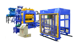 Автоматический вибропресс для производства блоков qt10-15