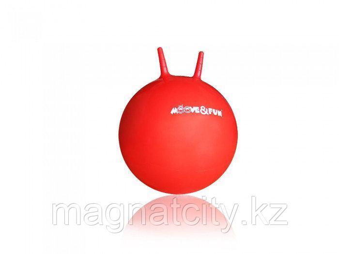 Мяч-попрыгун с ручкой «улиткины рожки» (диаметр 45 см) - фото 1 - id-p56711671