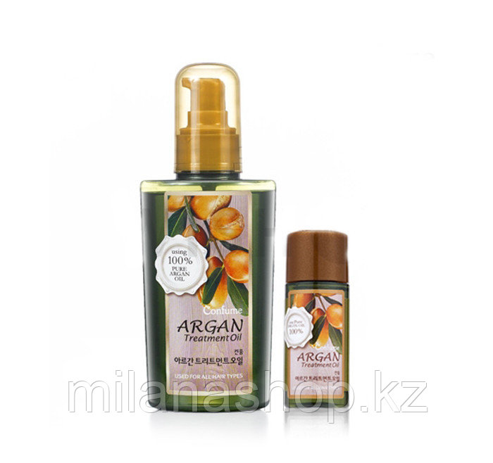 Welcos Pure Argan Treatment oil 220+25ml - Аргановое масло для волос и тела 220+25ml