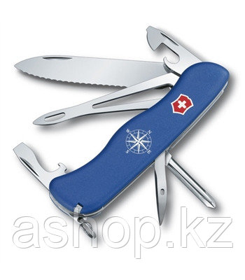 Нож складной солдатский Victorinox Helmsman, Кол-во функций: 14 в 1, Цвет: Синий, (0.8993.2W)