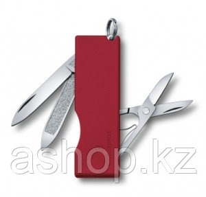 Нож складной карманный Victorinox TOMO, Кол-во функций: 5 в 1, Цвет: Красный, (0.6201.A)