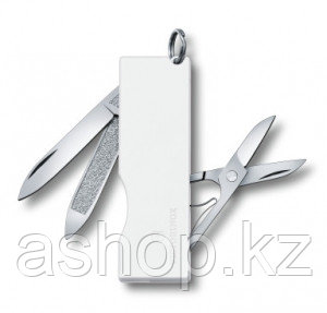 Нож складной карманный Victorinox TOMO, Кол-во функций: 5 в 1, Цвет: Белый, (0.6201.A7)