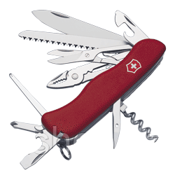 Нож складной солдатский Victorinox Hercules, Кол-во функций: 20 в 1, Цвет: Красный, (0.9043)