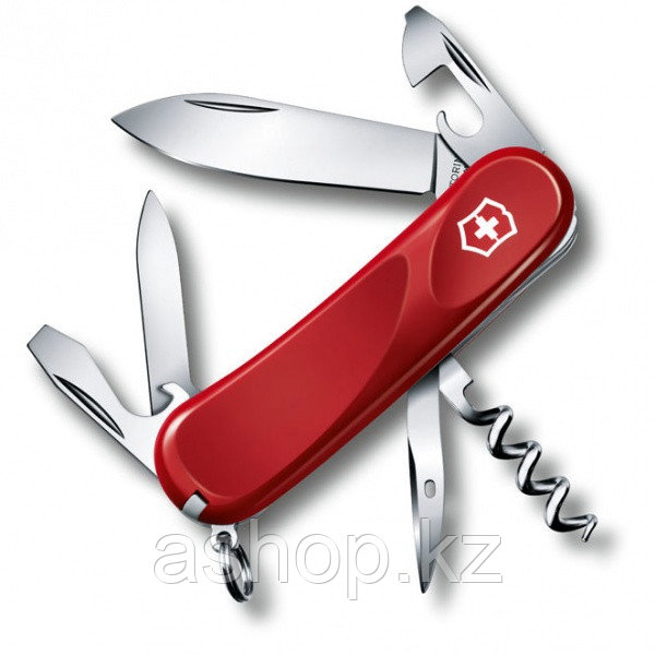 Нож складной перочинный Victorinox Evolution, Кол-во функций: 13 в 1, Цвет: Красный, (2.3803.E)