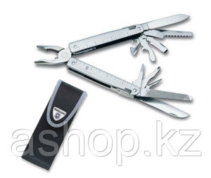 Мультитул универсальный Victorinox SwissTool 23, Кол-во функций: 27 в 1, Цвет: Серебристый, (3.0323.N)