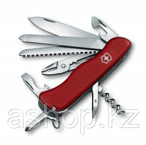 Нож складной солдатский Victorinox Tradesman, Кол-во функций: 20 в 1, Цвет: Красный, (0.9053)