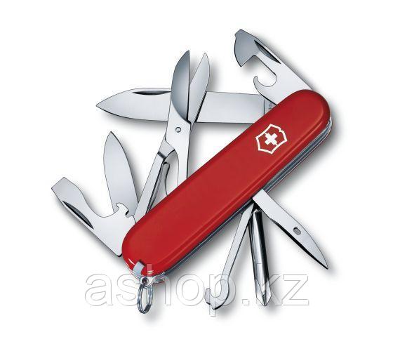 Нож складной офицерский Victorinox Super Tinker, Кол-во функций: 14 в 1, Цвет: Красный, (1.4703)