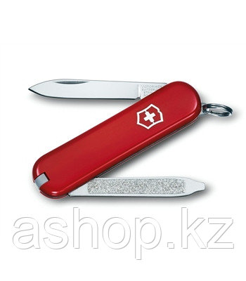 Нож складной карманный Victorinox Escort, Функционал: Туризм, Кол-во функций: 6 в 1, Цвет: Красный, (0.6123)