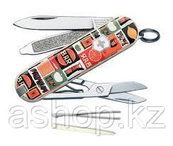 Нож складной карманный Victorinox Tropical Juice, Функционал: Туризм, Кол-во функций: 7 в 1, Цвет: Разноцветны