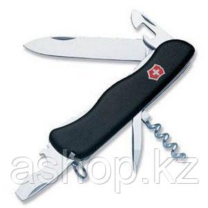 Нож складной солдатский Victorinox Nomad, Кол-во функций: 11 в 1, Цвет: Чёрный, (0.8353.3)