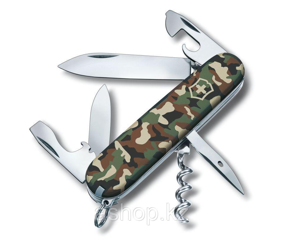 Нож складной офицерский Victorinox Spartan, Кол-во функций: 12 в 1, Цвет: Хаки, (1.3603.94)