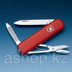 Нож складной карманный Victorinox Ambassador, Функционал: Туризм, Кол-во функций: 6 в 1, Цвет: Красный, (0.650