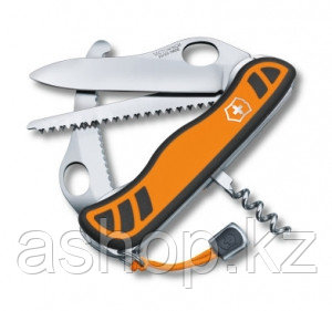 Нож складной солдатский Victorinox Hunter XT, Кол-во функций: 6 в 1, Цвет: Оранжево-чёрный, (0.8341.MC9)