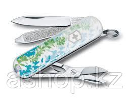 Нож складной карманный Victorinox Breeze of Nature, Функционал: Туризм, Кол-во функций: 7 в 1, Цвет: Разноцвет