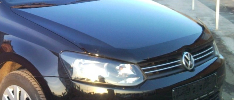 Мухобойка (дефлектор капота) EGR Volkswagen Polo 2010-2014 хэтчбек - фото 1 - id-p56726725