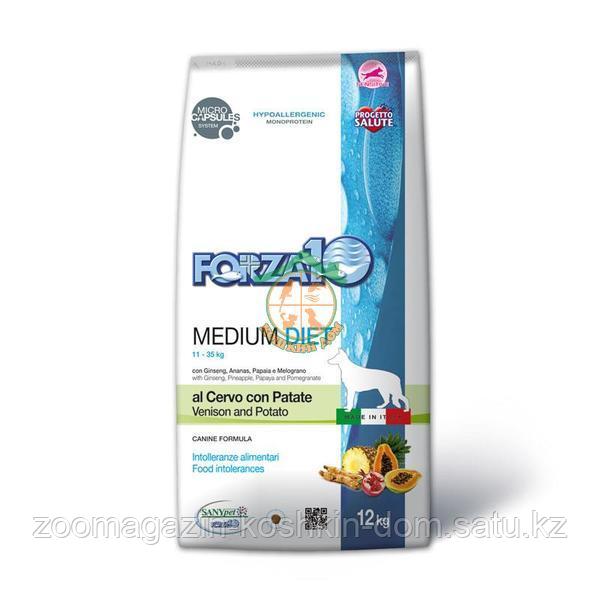 Forza 10 Medium Diet из оленины с картофелем, 12 кг - фото 1 - id-p56726971