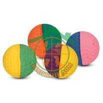ТРИОЛ Мяч для гольфа двухцветный д/кошек - фото 1 - id-p56727201