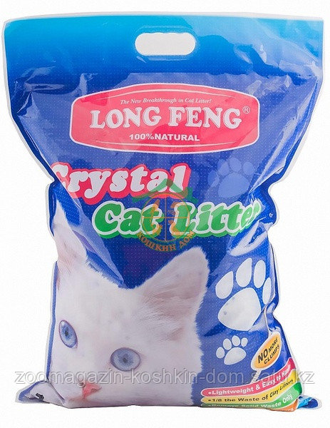 Crystal Cat Litter LONG FENG, 7.6л - фото 1 - id-p56727345