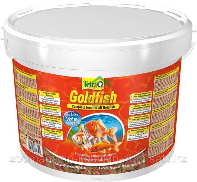 TETRA GoldFish корм для рыб 10 л хлопья 2,050 кг - фото 1 - id-p56727739