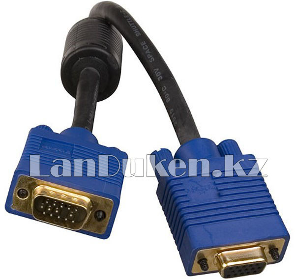 VGA кабель 3 м с синим входом - фото 2 - id-p56728526