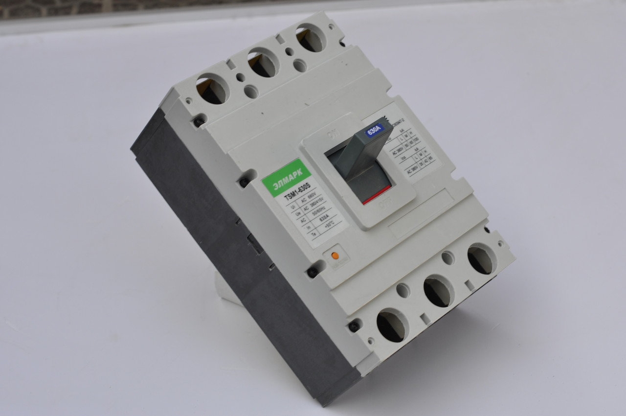 Выключатель автоматический установочный TSM1-630S (ВА 77Л-630) 3P 380V - 400А (ЭЛМАРК)