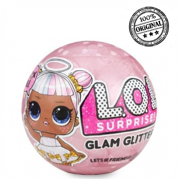 LOL Surprise - Кукла Сюрприз в шарике, Блестящая Перламутровая Glam Glitter (Оригинал)
