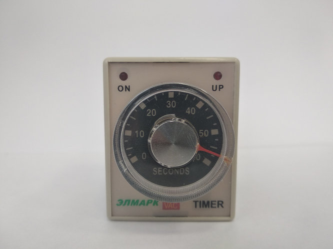 Реле времени 4-диапазоннное 2 режима цокольное РВ1A-2реж-1сек/10мин-5А-230В-8Ц T - Товар на картинке можно купить.