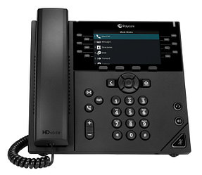 SIP телефон Polycom VVX 450 Microsoft Skype for Business edition (2200-48840-019)