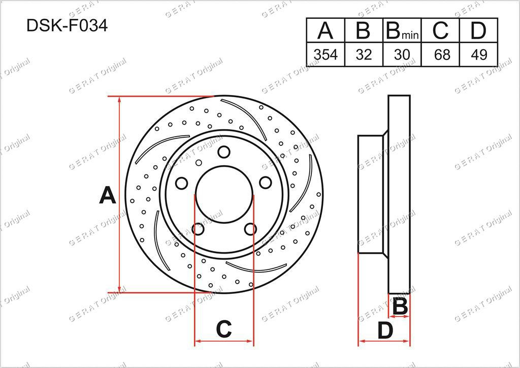 Диск тормозной передний комплект (2шт.) 40206JL00B