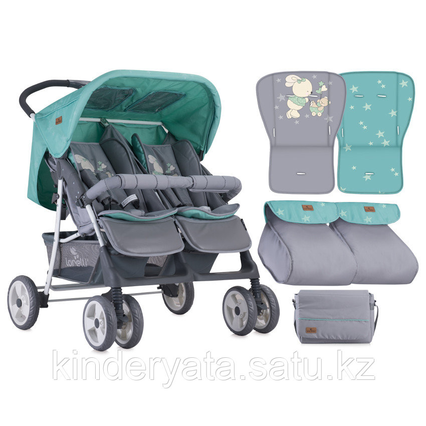 Прогулочная коляска для двойни Bertoni Twin 1837
