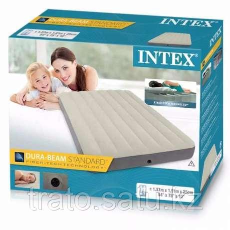 Надувной матрас Intex 64102 (137*191*25 См)