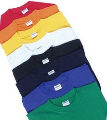 Футболка Unisex, Китай ХБ 48, M ,белая