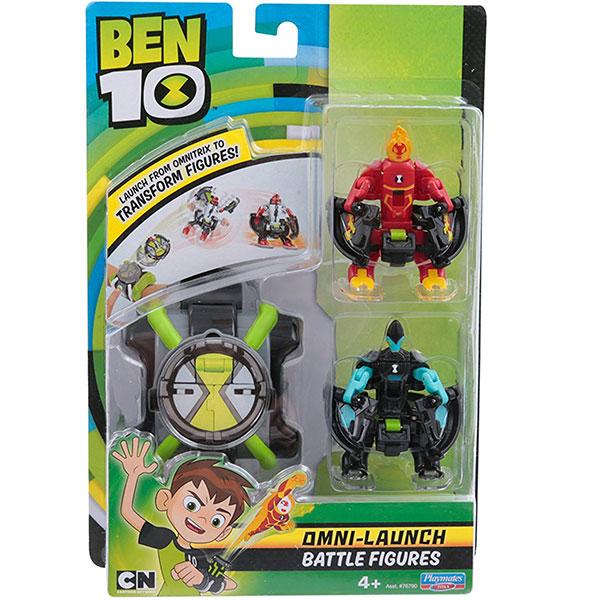 Ben 10 Набор Омнизапуск (Человек-огонь и Молния) 76791