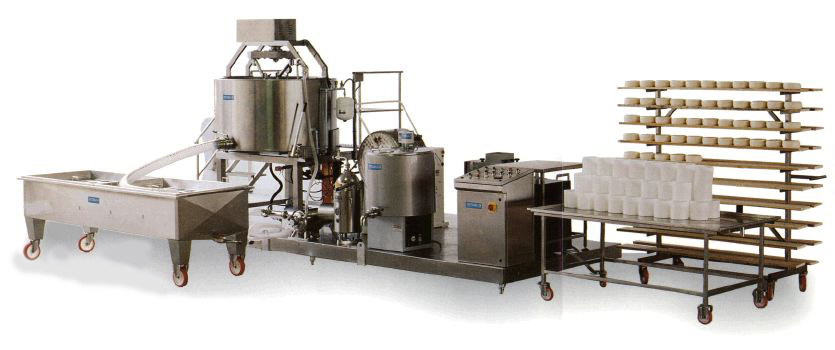 Комплект оборудования для производства мягких и твердых сыров (сыроварня) - фото 1 - id-p56783751