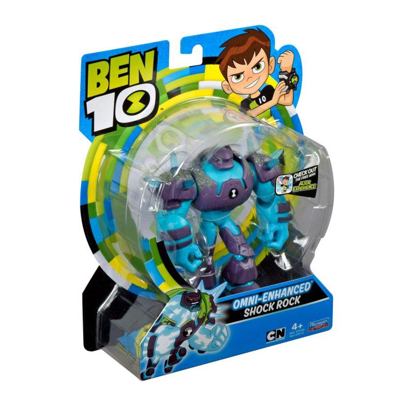 Ben 10 Фигурка 12.5 см, Шок Рок (омни-усиленный) 76115