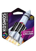 Батарейка палец Kosmos АА, LR6, 4 шт алкалин
