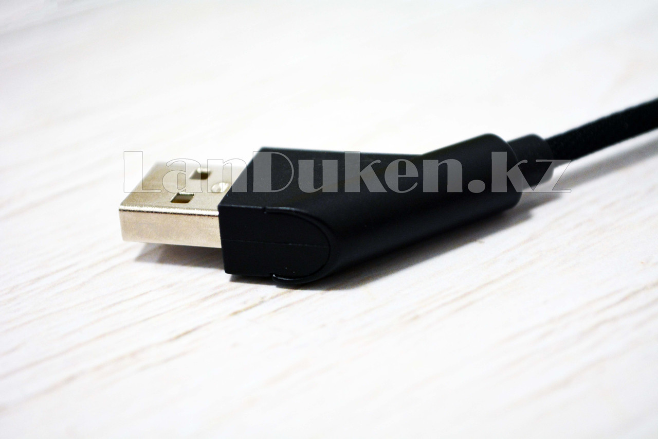 Кабель с разъемом micro-USB и с Г-образным USB-выходом (135 градусов) AFKA-TECH AF-34 2.4A 1метр - фото 2 - id-p56779810