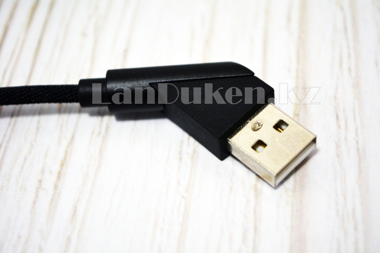 Кабель с разъемом micro-USB и с Г-образным USB-выходом (135 градусов) AFKA-TECH AF-34 2.4A 1метр - фото 7 - id-p56779810