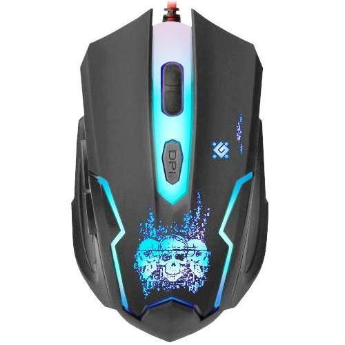 Мышь игровая Defender Skull GM-180L оптика,6кнопок,800-3200dpi
