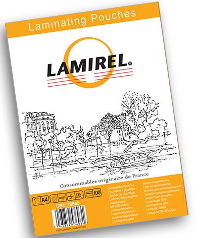 Пленка для ламинирования Fellowes Lamirel А4, 125мкм, 100 шт.